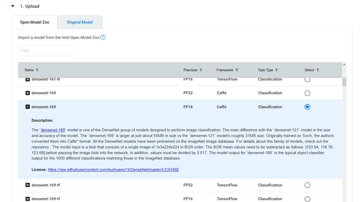 Streamline your Intel® Distribution of OpenVINO™ Toolkit development