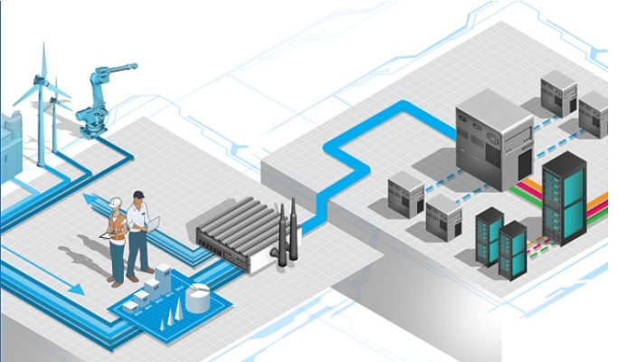 Gateways based on Intel® IoT Gateway Technology connect legacy and new factory devices to the Internet.