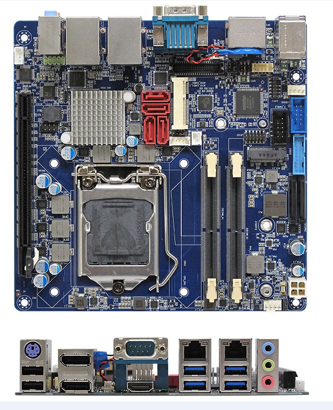 The BCM MX170QD is a high-performance motherboard for skill-based gaming systems