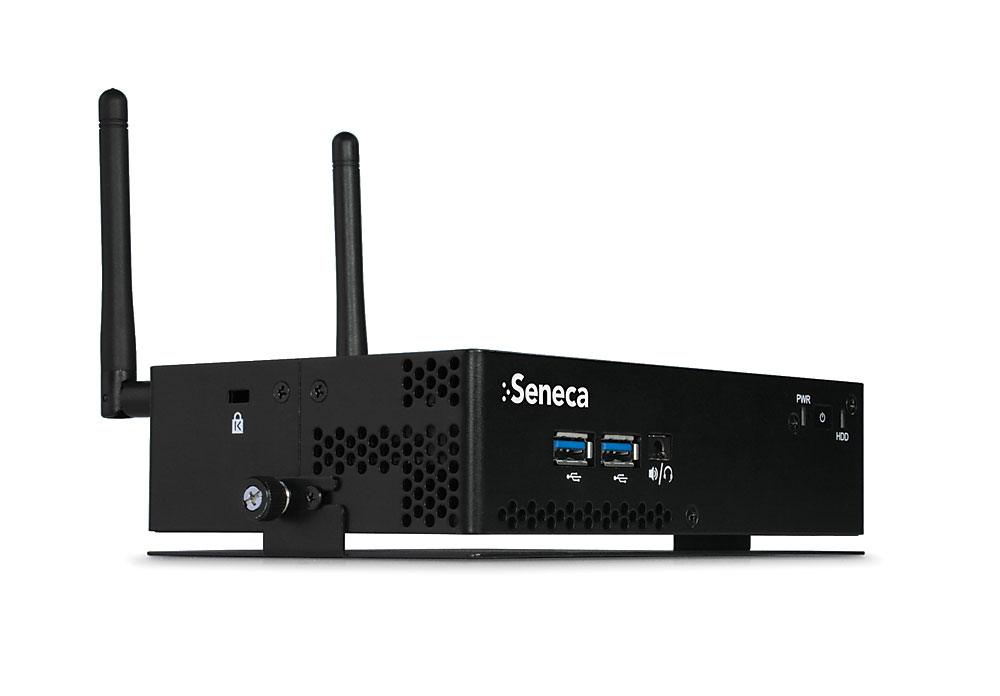 This Intel® NUC-based design is one of many media players available in the Solutions Directory.