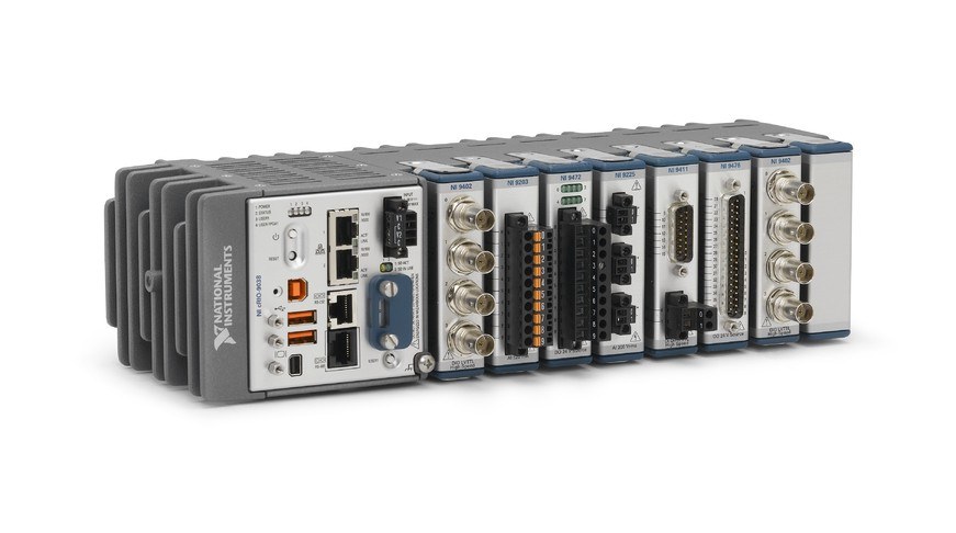 The CompactRIO controller integrates TSN capabilities with high-performance processing, industrial I/O, and industry-standard certifications