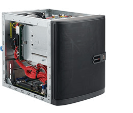 The Super Micro SuperServer 5029AP-TN2 uses an Intel® Atom™ processor E3940 to pack serious power and I/O in a compact design.
