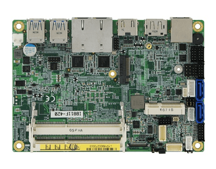 The IB811 is a power single board computer (SBC) no bigger than a 3.5-inch disk
