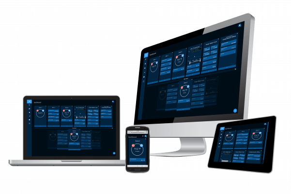 Figure 2. The KMC Commander dashboard is easy to view anywhere, on any device. (Source: KMC Commander)