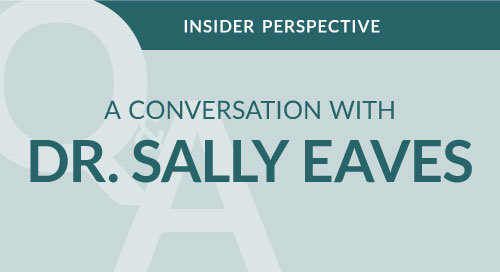 A Conversation with Dr. Sally Eaves